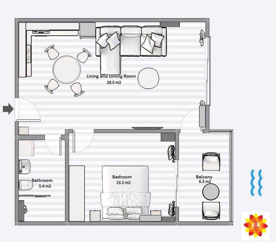 Vista View Comfort Sarande Bagian luar foto